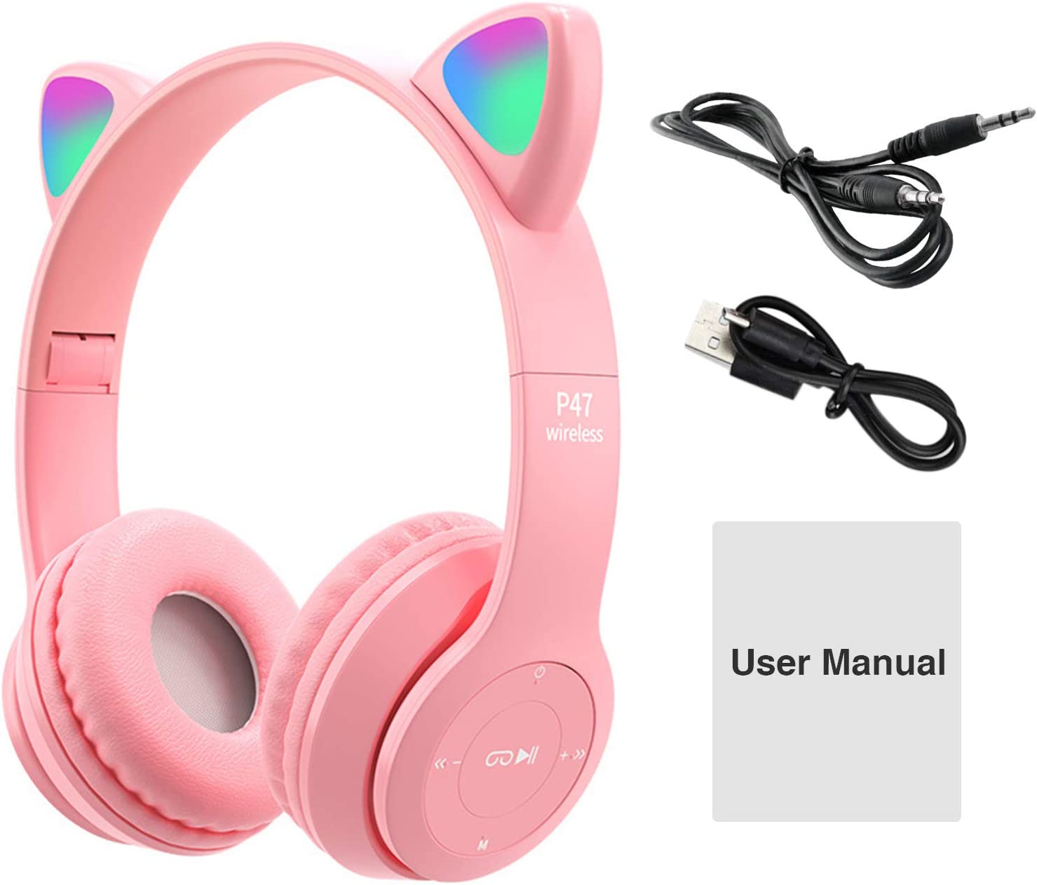 Cat Headphone / P47 Ear Wireless Bluetooth Headphones